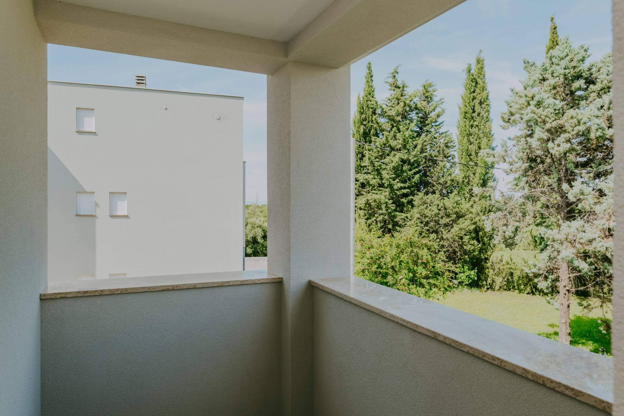 umag murine geräumige Wohnung in einem Neubau mit Meerblick