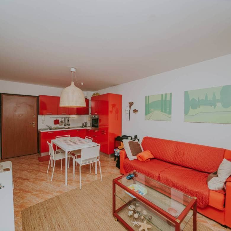 Zambratija Wohnung erste Reihe zum Meer im Erdgeschoss mit Garten