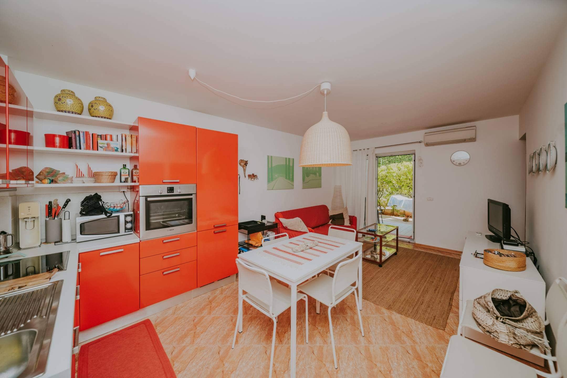 Zambratija Wohnung erste Reihe zum Meer im Erdgeschoss mit Garten Zambratija Wohnung erste Reihe zum Meer im Erdgeschoss mit Garten