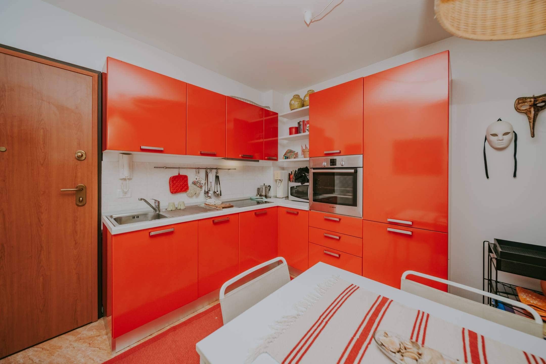 Zambratija Wohnung erste Reihe zum Meer im Erdgeschoss mit Garten