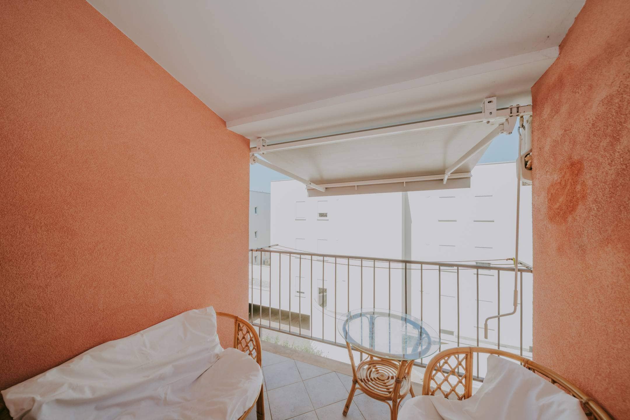 karigador flat meters from the sea and the beach with a sea view