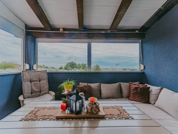 Umag Umgebung Wohnung mit freiem Blick auf die Stadt und das Meer