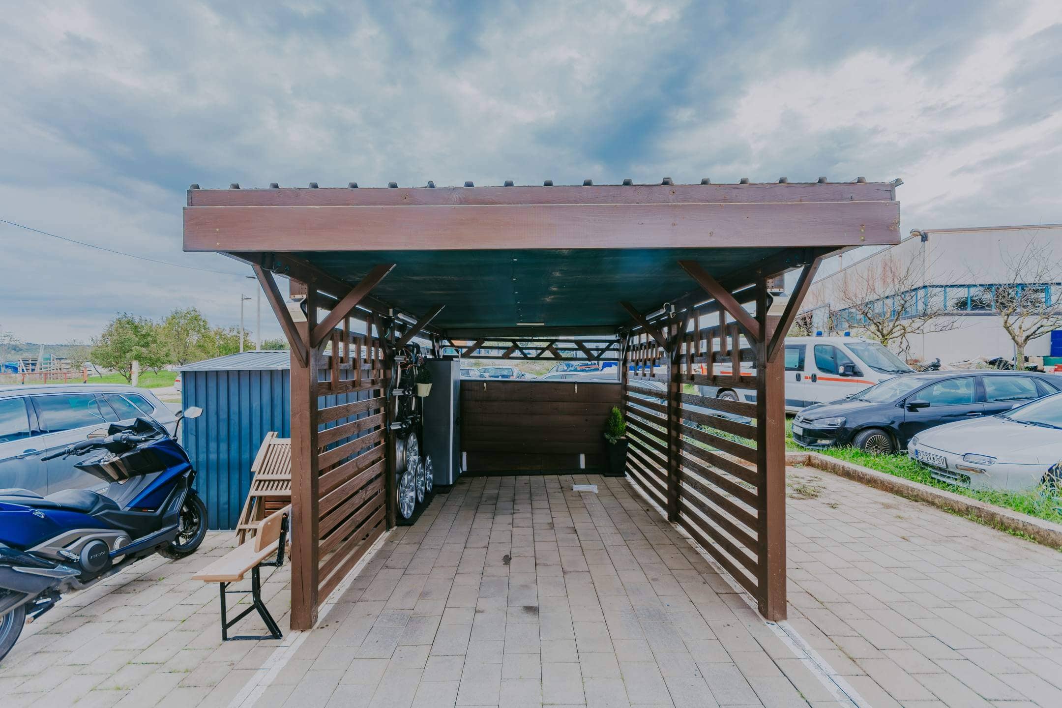 Umag Umgebung Wohnung mit freiem Blick auf die Stadt und das Meer