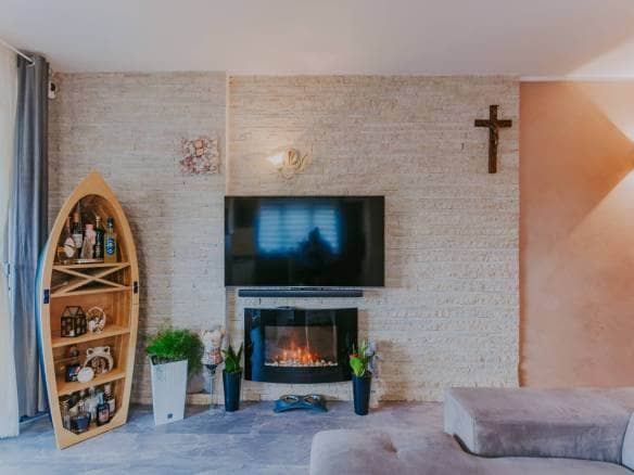 Umag Umgebung Wohnung mit freiem Blick auf die Stadt und das Meer