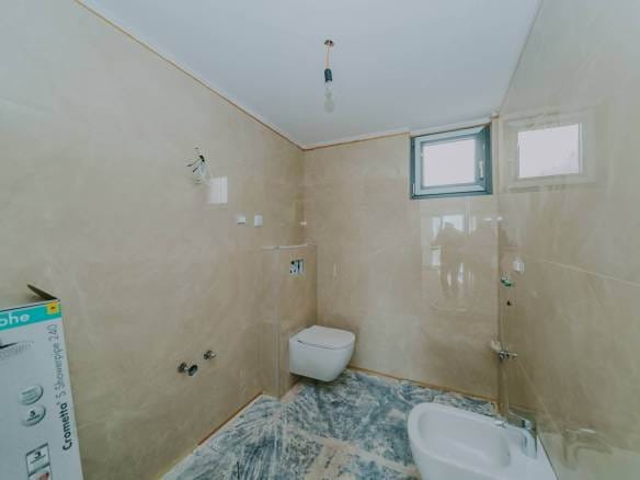 lovrecica modern apartment in a new building with an open sea view