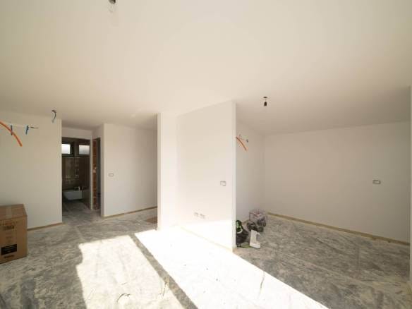 lovrecica modern apartment in a new building with an open sea view