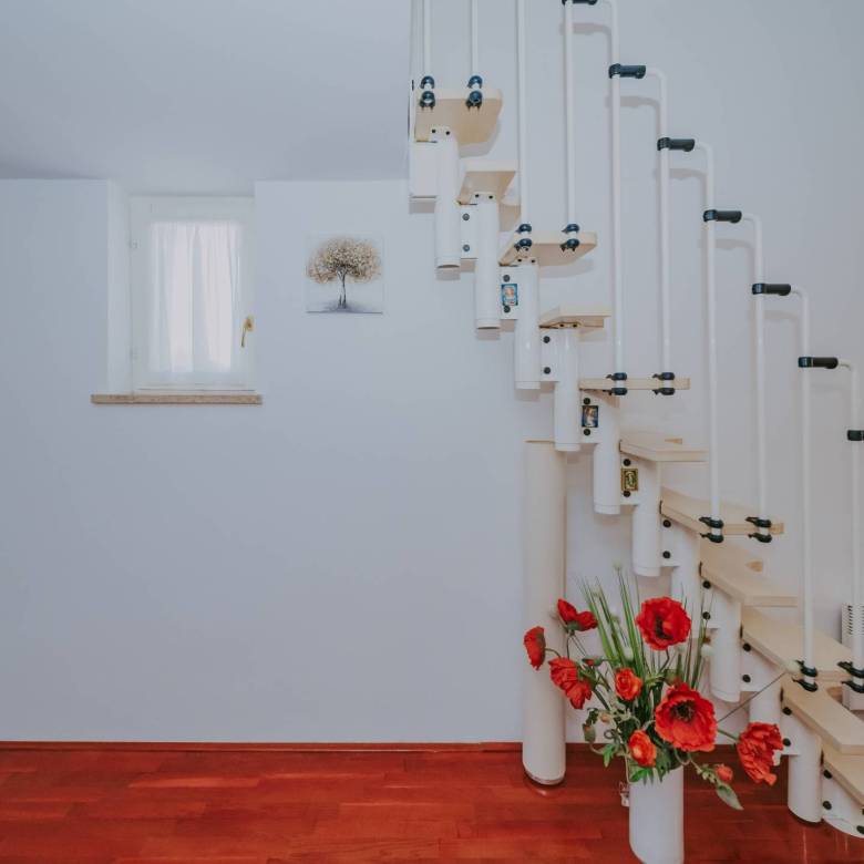 novigrad garsonjera v drugi vrsti do morja z odprtim pogledom na morje