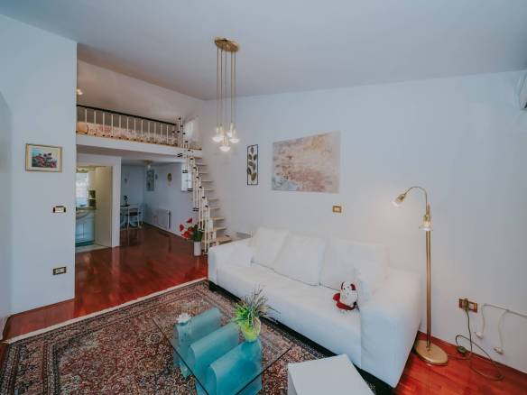 novigrad garsonjera v drugi vrsti do morja z odprtim pogledom na morje