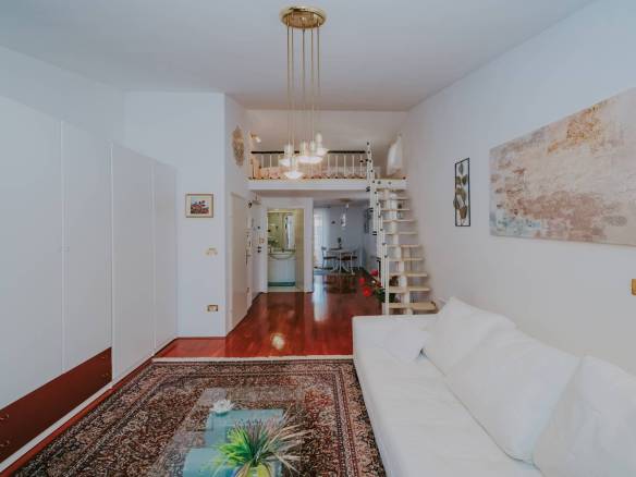 novigrad garsonjera v drugi vrsti do morja z odprtim pogledom na morje