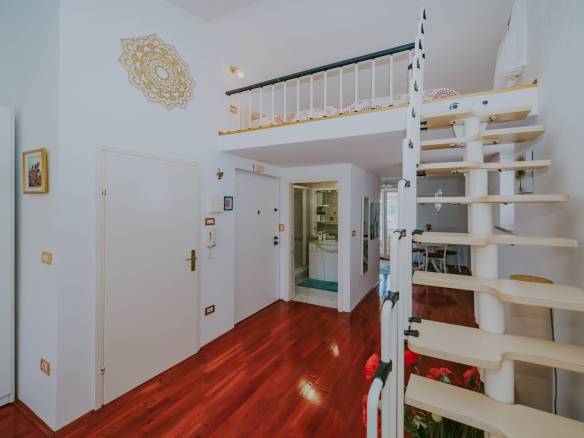 novigrad garsonjera v drugi vrsti do morja z odprtim pogledom na morje