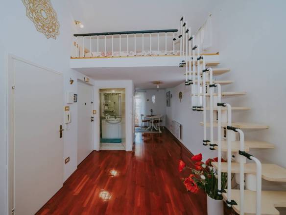 novigrad garsonjera v drugi vrsti do morja z odprtim pogledom na morje