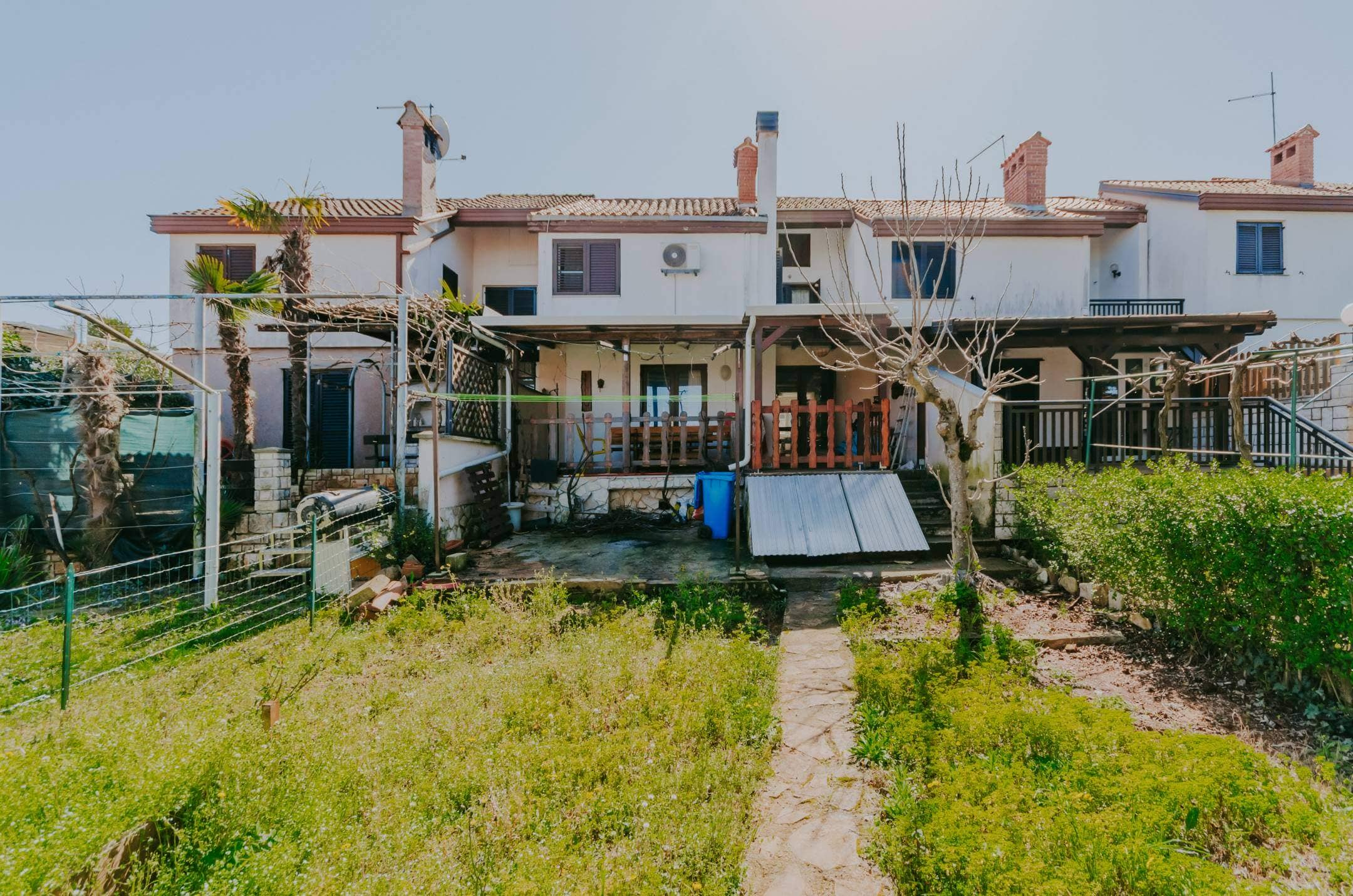 novigrad dajla house in a row meters from the sea with a sea view