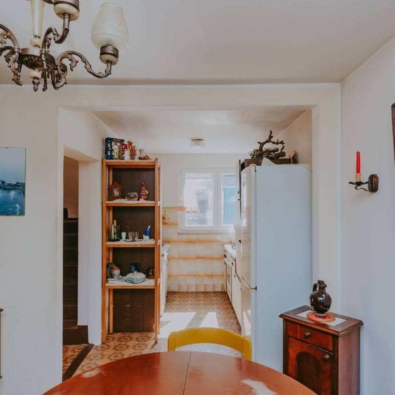 novigrad dajla house in a row meters from the sea with a sea view