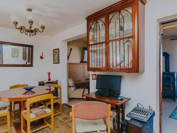 новиград даджла дом в ряду метров от моря с видом на море