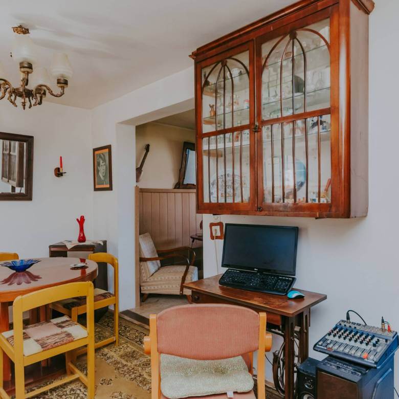 новиград даджла дом в ряду метров от моря с видом на море