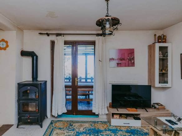 novigrad dajla house in a row meters from the sea with a sea view