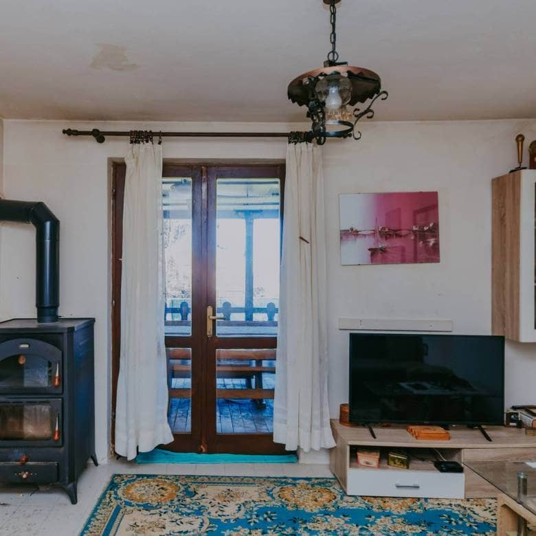 novigrad dajla house in a row meters from the sea with a sea view