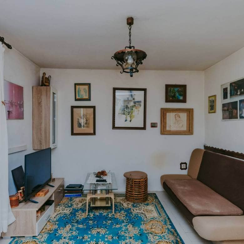novigrad dajla house in a row meters from the sea with a sea view