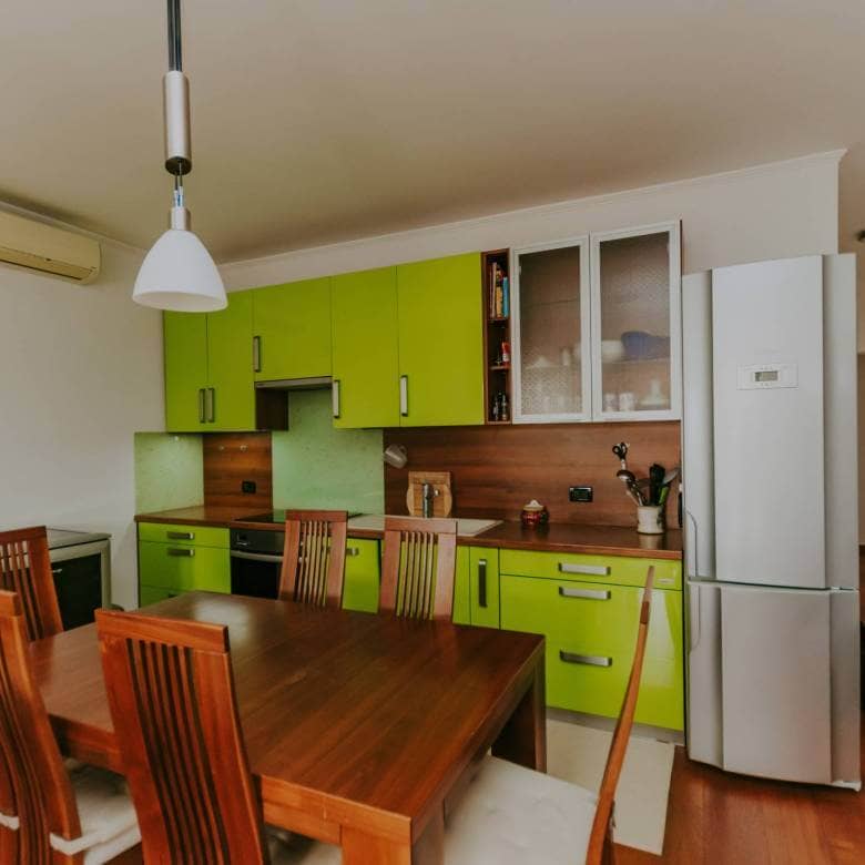 Zambratija Wohnung in der zweiten Reihe zum Meer mit offenem Meerblick